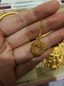 水貝黃金項(xiàng)鏈捕夢(mèng)網(wǎng)莫比烏斯織夢(mèng)網(wǎng)女足金吊墜套鏈生日禮物 捕夢(mèng)網(wǎng)套鏈（約3.7g）多退少補(bǔ)+品牌禮盒 40cm+3cm 曬單實(shí)拍圖