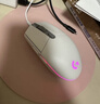 羅技（G）G304 LIGHTSPEED無(wú)線(xiàn)鼠標 游戲鼠標 輕質(zhì)便攜 絕地求生FPS鼠標英雄聯(lián)盟LOL吃雞 生日禮物 白色 曬單實(shí)拍圖