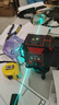 德力西電氣 DELIXI ELECTRIC紅外線(xiàn)水平儀高精度強光細線(xiàn)自動(dòng)調平綠光藍12線(xiàn)激光室外建筑戶(hù)外 綠光12線(xiàn)巨無(wú)霸雙電＋全套配件 曬單實(shí)拍圖