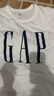GAP男女裝2025春季新款純棉印花大logo寬松長(cháng)袖T恤美版725634 白色 XL 美碼 XXL亞洲碼185/108A 曬單實(shí)拍圖