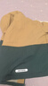 暇步士（Hush Puppies）童裝兒童風(fēng)衣男大童秋季新款男女大童秋季時(shí)尚撞色拼接風(fēng)衣 暖卡其 160 cm 曬單實(shí)拍圖