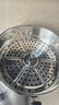 維艾（Newair）蒸籠蒸格316不銹鋼蒸架蒸屜食品級蒸盤(pán)家用蒸鍋隔層篦子蒸片32CM 曬單實(shí)拍圖
