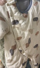 乖奇熊【真有機】嬰幼兒連體衣秋冬季夾棉衣保暖寶寶加厚哈衣爬服冬裝 曬單實(shí)拍圖