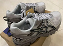 亞瑟士ASICS跑步鞋男鞋耐磨減震運動鞋 GEL-KAHANA 8 透氣越野跑鞋 灰色/藍色 42.5 曬單實拍圖