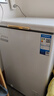 美的（Midea）天成冰柜 家用小冰柜 100升零下40度速凍超低溫冷柜減霜80%小型一級能效冷藏冷凍BD/BC-102EMR 曬單實(shí)拍圖