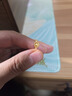 謝瑞麟（TSL）黃金戒指5G工藝簡(jiǎn)約貓眼指環(huán)女款活口戒XK626 約2.6g 曬單實(shí)拍圖