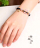可愛(ài)小貓咪編織手鏈情侶款手繩簡(jiǎn)約新中式平安喜樂(lè )手繩清冷感便宜 【1條】黑色 曬單實(shí)拍圖