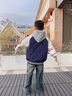 奧特曼童裝兒童棉服男童外套冬季2025新款加棉中大童男孩連帽棒球服上衣 藍(lán)色 120 建議110-120cm6-7歲 曬單實(shí)拍圖