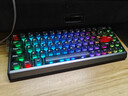 ATK68RX 磁軸鍵盤(pán) 有線(xiàn)單模 客制化電競無(wú)畏契約 霧透鍵帽RT模式68鍵游戲辦公機械鍵盤(pán) 黑色-狼軸 曬單實(shí)拍圖