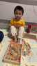 煦凜德國實(shí)木多米諾骨牌幼兒童益智玩具認識漢字數字字母蒙氏早教積木 100片 【4合1木盒裝】雙面 （認數字+字母+漢字+多米諾） 曬單實(shí)拍圖