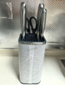 愛(ài)仕達（ASD）刀具不銹鋼便插系列菜刀套裝多用刀水果刀廚房剪刀RDG06K3WG 曬單實(shí)拍圖