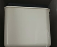 納鳴密碼收納箱貴重物品塑料儲物箱隱私文件帶鎖收納盒車(chē)載家用整理箱 白黑大號【帶提手/四位密碼】 曬單實(shí)拍圖