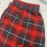 松山棉店全棉格子長褲女士-紅格M 曬單實拍圖