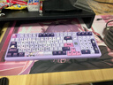 七彩虹（Colorful）青羽98Pro無(wú)線(xiàn)機械鍵盤(pán)隱姬IP有線(xiàn)藍牙三模結構全鍵熱插拔gasket結構電競游戲鍵盤(pán) 青羽 98Pro 紫綃-幻瞳軸-三模 100鍵全鍵無(wú)沖 曬單實(shí)拍圖