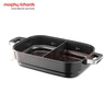 摩飛電器（Morphyrichards）多功能料理鍋原裝配件鴛鴦鍋盤(pán) MR1100 （摩飛二代鍋MR9099專(zhuān)用配件） 曬單實(shí)拍圖