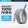 摩米士磁吸充電線雙頭Type-C數(shù)據(jù)線貼貼線PD100W快充車載線適用平板iPad蘋果17/16華為小米手機筆記本 曬單實拍圖