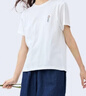 佐丹奴短袖T恤女夏季純棉花朵刺繡減齡休閑圓領(lǐng)上衣13325325 曬單實(shí)拍圖