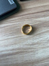菜百首飾 黃金戒指 足金拋光情侶款活圈素面戒指（單）10-12號 足金 約5.52g 曬單實(shí)拍圖