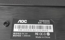 AOC KM160鍵盤鼠標(biāo)套裝 有線鍵鼠套裝 全尺寸商務(wù)辦公 防潑濺 筆記本電腦鍵盤 黑色 曬單實(shí)拍圖