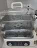 蘇泊爾（SUPOR）電蒸鍋 24L三層大容量電熱鍋 家用多功能電蒸箱 加長(cháng)蒸屜蒸魚(yú)多用途鍋ZN32FK995 曬單實(shí)拍圖