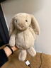 Jellycat害羞米色邦尼兔動(dòng)物毛絨玩偶安撫公仔娃娃生日新婚禮物 米色 Medium 曬單實(shí)拍圖