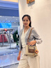 viney新款斜挎包包女包牛皮水桶單肩包通勤生日禮物送女友老婆 【杏色】高級感實(shí)用高檔托特包 時(shí)尚休閑輕奢品牌手提包 曬單實(shí)拍圖