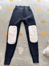 浪莎保暖褲棉羊毛男士加厚加絨發(fā)熱打底線(xiàn)褲冬季護膝護貼片腰厚絨秋褲 曬單實(shí)拍圖