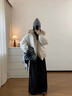億梵莎棉服女2025款冬季座山雕加絨羽棉襖絨服女花苞派克服加厚韓系外套 溫柔白 均碼 （可聯(lián)系客服備注碼數） 曬單實(shí)拍圖