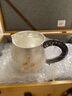 茂林銀樓銀壺蘭花999足銀茶具套裝銀茶壺茶杯茶道家用功夫泡茶壺主人杯 一壺4杯+1公道杯共約675g 曬單實(shí)拍圖