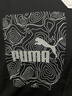 彪馬（PUMA）純棉白色休閑短袖T恤男子新款夏季印花運動(dòng)上衣 686396 黑色-01 M (175/96A) 曬單實(shí)拍圖