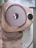 索愛（soaiy）655無線磁吸領(lǐng)夾小蜜蜂擴(kuò)音器教師專用藍(lán)牙音箱音響防嘯叫TF卡喇叭磁吸麥克風(fēng)導(dǎo)游戶外便攜式 粉 曬單實拍圖