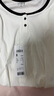 森馬（Semir）長(zhǎng)袖T恤女短款撞色打底衫簡(jiǎn)約風(fēng)秋季假兩件修身衣服101524101005 曬單實(shí)拍圖