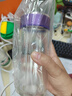 希諾（HEENOOR）單層玻璃杯子女士加厚泡茶杯便攜車(chē)載時(shí)尚水杯XN-9056紫色 360ml 曬單實(shí)拍圖