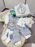 DOMIAMIAKIDS新生兒見面禮盒套裝送禮高檔衣服母嬰用品月子禮物送產(chǎn)婦男寶 蒲團(tuán)茶 冬季保暖 均碼 0-4個(gè)月 曬單實(shí)拍圖