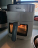 美的（Midea）空氣炸鍋免翻面 智能電子觸控 可視大視窗 家用實(shí)用大容量6.5L 空氣炸鍋微波爐烤箱一體機 KZC6517 曬單實(shí)拍圖