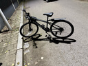 WELLCLS山地自行車(chē)成人學(xué)生鋁合金單車(chē)變速青少年公路越野男女士賽車(chē)騎行 【性?xún)r(jià)比爆款】輻條輪鋼架曜石黑 26寸21速【適合：160-180cm】 曬單實(shí)拍圖