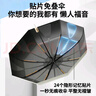 小魔遮陽(yáng)傘晴雨兩用記憶折疊傘太陽(yáng)傘免疊秒收防紫外線(xiàn)小巧折疊傘 曬單實(shí)拍圖