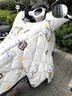 倍呵電動(dòng)車(chē)擋風(fēng)被冬季加厚加絨電瓶車(chē)防風(fēng)防雨加大全包圍摩托車(chē)保暖罩 米白熊【加厚升級側翼+雙防風(fēng)把套+護肩圍脖加寬】 2025新款保暖神器牛津布防水耐臟晴雨兩用不漏風(fēng) 曬單實(shí)拍圖