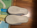 回力日系情侶棉拖秋冬室內外加絨加厚底防滑棉拖鞋HL0864灰色44-45碼 曬單實(shí)拍圖