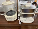 小熊（Bear）煮蛋器 蒸蛋器 自動(dòng)斷電不銹鋼 電蒸鍋小型2-3人用 智能定時(shí)早餐機神器 多功能一體 ZDQ-E12L6 曬單實(shí)拍圖