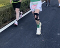 NEDAO內道女士腰包收納高彈三合一短裙新款越野跑馬拉松跑步訓練短裙 白色 M 曬單實(shí)拍圖