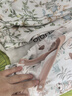 歐孕（OUYUN）嬰兒兒童睡衣男女童寶寶秋冬季家居服保暖秋衣套裝 蝶與萌兔 100 曬單實(shí)拍圖