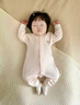 貝比嬰兒連體衣純棉a類(lèi)秋季男女寶寶長(cháng)袖衣服嬰幼兒開(kāi)襠哈衣爬服 Q8078粉色 90cm 15-22個(gè)月 身高80-90CM 曬單實(shí)拍圖