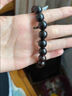 展緣黑檀木手串男女士學(xué)生念佛珠文玩手鏈送禮原木打磨精品23顆/108顆 黑檀木8mmx23顆好運珠 曬單實(shí)拍圖