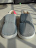 潔麗雅防水棉拖鞋男士秋冬季室內居家防滑保暖厚底踩屎感加絨全包棉鞋女 灰色【防水羽絨布，耐贓易清洗】 42-43 (適合41-42) 曬單實(shí)拍圖