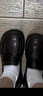 OLOEY黑色小皮鞋女面試樂(lè )福鞋軟底上班穿不累腳百搭jk單鞋配裙子英倫風(fēng) 【啞光黑】厚底圓頭小皮鞋 38 曬單實(shí)拍圖