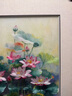瑪朵維汀蘇繡成品掛畫純手工刺繡荷花池客廳玄關(guān)走廊過道裝飾畫喬遷送禮 畫芯尺寸40*60cm 帶框58*88cm 曬單實(shí)拍圖
