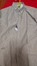海瀾之家（HLA）長(cháng)袖休閑襯衫男純棉制扣領(lǐng)襯衣男秋季 淺灰A4 41 175/96A 推薦149-160斤 曬單實(shí)拍圖