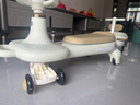 AULDEY奧迪雙鉆新款兒童扭扭車(chē)帶拖斗男女寶寶溜溜玩具車(chē)搖擺車(chē)帶推桿 拿鐵咖閃光靜音輪帶拖斗高配款 曬單實(shí)拍圖