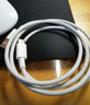 華為（HUAWEI）6A數據線(xiàn)充電線(xiàn) USBType-C轉USBType-C/線(xiàn)長(cháng)1.8m/高品質(zhì)線(xiàn)芯原裝 白色CC800 曬單實(shí)拍圖